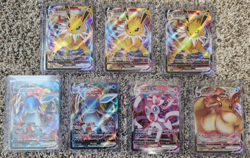 Chinese Pokemon Card Gem 2 Jolteon VMAX Glaceon VMAX Sylveron VMAX Eevee VMAX NM - Image 1
