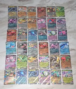 Pokemon TCG EX Lot Of 36 Cards Near Mint S&V MEGA - Image 1