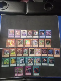 Yugioh Horus King's Sarcophagus Full Deck 47 Cards Total - Image 1