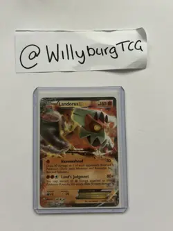 Pokemon TCG Cards Landorus EX 89/149 Boundaries Crossed Ultra Rare NM - Image 1