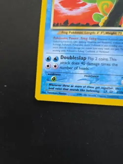 Politoed 27/75 Rare – Neo Discovery 2001 WOTC Pokemon TCG Card NM Non Holo - Image 2