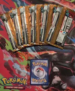 6 SEALED PACKS ANCIENT ROAR KOREAN POKEMON WITH KOREAN AR CARD #105 - Image 2