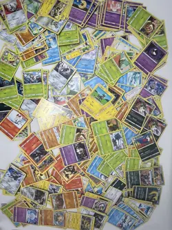 Pokemon Sun & Moon Card Lot, 600 Card Lot, Holo, Reverse Holo, Trainer, Energy - Image 1