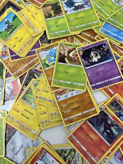 Pokemon Sun & Moon Card Lot, 600 Card Lot, Holo, Reverse Holo, Trainer, Energy - Image 3