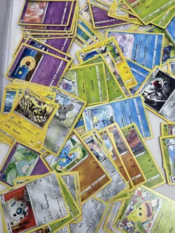 Pokemon Sun & Moon Card Lot, 600 Card Lot, Holo, Reverse Holo, Trainer, Energy - Image 4