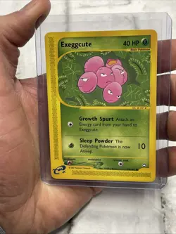 Exeggcute 76/147 Rare Aquapolis Pokemon Card NM/MT Vintage e-Reader Common Vtg - Image 1
