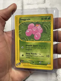 Exeggcute 76/147 Rare Aquapolis Pokemon Card NM/MT Vintage e-Reader Common Vtg - Image 2