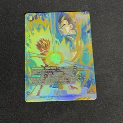 Cabba FB08-029 Alternate Art Saiyan's Pride Dragon Ball English Card Fusion Worl - Image 3