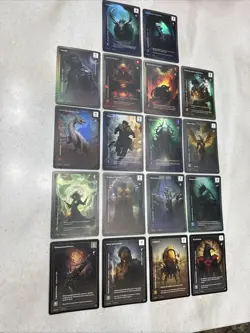 Wonders of the First-Existence Set- Foil Cards. Sold As Complete No Reserve - Image 3
