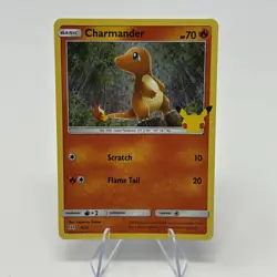 Pokemon McDonalds 25th Anniversary - Charmander - 9/25 - Holo Rare - M/NM - Image 1