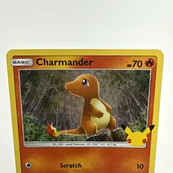 Pokemon McDonalds 25th Anniversary - Charmander - 9/25 - Holo Rare - M/NM - Image 2