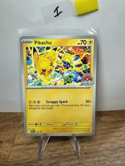 Pikachu Promo 2025 World Championships SVP EN 225 Pokemon Card Worlds - Image 1
