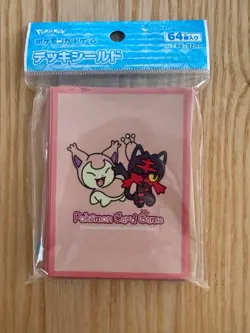 Litten & Skitty - Pokemon Center Japan 64 Card Sleeves - US RTS - Image 1
