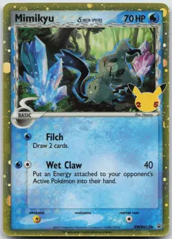 Mimikyu (Delta Species) Promo SWSH: Sword & Shield Promo Cards SWSH136 NM - Image 1