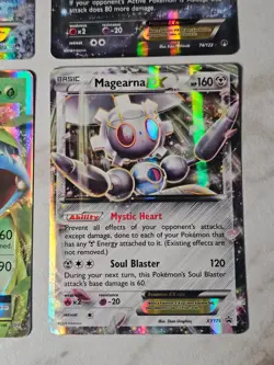 Lot of 4 Pokemon Cards Mega EX, Palkia, Darkrai, Venusaur, Magearna Vintage - Image 5