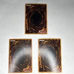 Yugioh Konami Horus the Black Flame Dragon LV4 LV6 LV8 Yu-Gi-Oh! Card Lot - Image 2