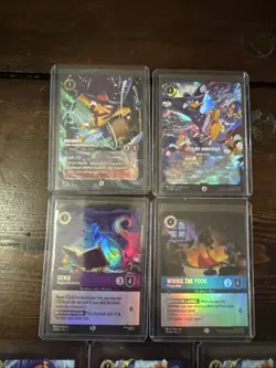 Disney Lorcana Winterspell - Lot of Enchanted, Epic And Legendary 13 Cards total - Image 4