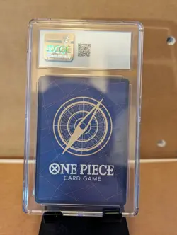 Bandai One Piece Lim OP09-037 CGC 10 Super Rare Holo Emperors in New World Card - Image 2