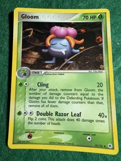 Gloom 35/101 Reverse Foil Hidden Legends EX Pokemon Card NEAR MINT - Image 4