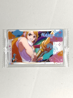Nami - OP4-28 N - One Piece Itajaga Wafer Card Sealed Japanese - Image 1