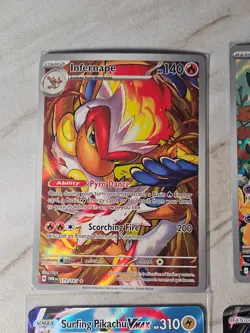 Pokemon TCG Lot Of 9 Illustration Rare Cards Near Mint - Image 2