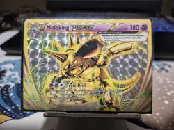 Pokemon TCG Evolutions Holo Rare Card Nidoking Break 46/108 - Image 1