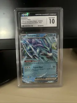 Pokemon TCG Suicune EX Classic Collection Trading Card 010/034 CGC 10 - Image 1