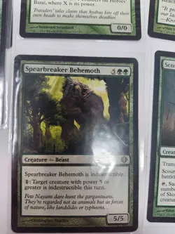 Lot of 6 MTG Cards: Green Creatures. Rare or Higher. Near Mint - Lightly Played - Image 2