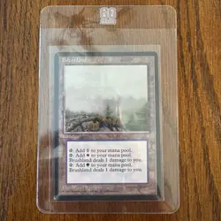 Magic: The Gathering (MTG) - Brushland - Ice Age (ICE) 1995 Vintage - Image 3