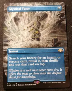 Mystical Tutor - Borderless - DMR - MTG - EN - NM - 421 - Image 1