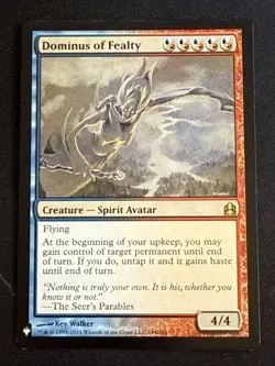 1x Dominus of Fealty (194) Mystery Booster The List LP MTG Mgic the Gathering x1 - Image 1