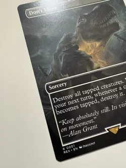 Don't Move (Borderless) Universes Beyond: Jurassic Park World Collection... - Image 3