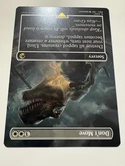 Don't Move (Borderless) Universes Beyond: Jurassic Park World Collection... - Image 4