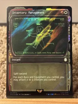 Inventory Management (Showcase) (Surge Foil) Universes Beyond: Fallout Foil - Image 1