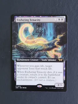 Enduring Tenacity (Extended Art) Duskmourn: House of Horror Regular - Image 1