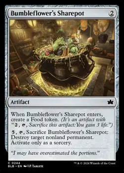 MTG NM Bumbleflower's Sharepot #244 Bloomburrow - Image 1