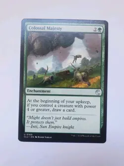MTG Colossal Majesty - Ravnica: Clue Edition (CLU) 160 Uncommon - Image 1