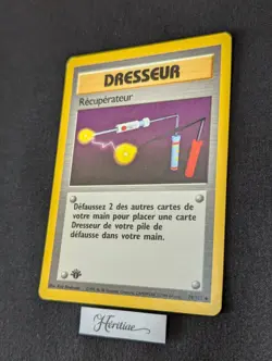 Carte Pokemon Recuperateur 74/102 Edition 1 Set de Base wizards Francais VF - Image 2