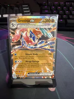 Greninja ex 106/167 Holo Pokemon SV06: Twilight Masquerade - Image 1