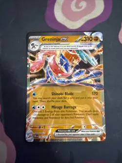 Greninja ex 106/167 Holo Pokemon SV06: Twilight Masquerade - Image 3