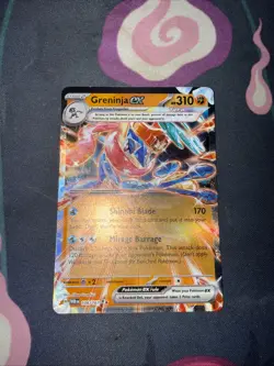 Greninja ex 106/167 Holo Pokemon SV06: Twilight Masquerade - Image 4