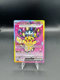 Pokemon TCG Pikachu ex 277/217 Ascended Heroes Special Illustration Rare NM SIR - Image 1