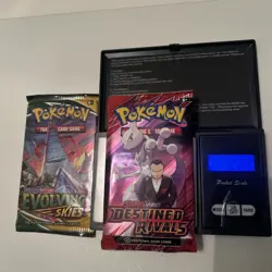 Pokemon Sealed Booster Pack Bundle Heavy Evolving Skies and Destined Rivals NEW - Image 1
