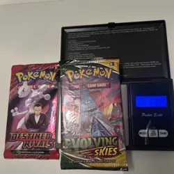 Pokemon Sealed Booster Pack Bundle Heavy Evolving Skies and Destined Rivals NEW - Image 2