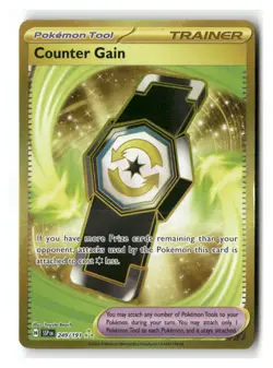 Counter Gain 249/191 Hyper Rare Surging Sparks Pokemon Near Mint - Image 1