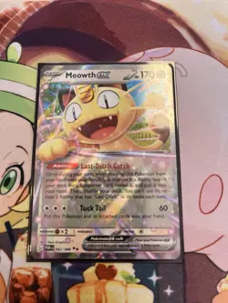 Pokemon TCG Meowth ex Perfect Order 062/088 *NM* - Image 1