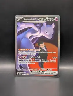 Team Rockets Mewtwo EX 281/217 Ascended Heroes Special Illustration Rare Pokemon - Image 1