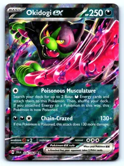 Okidogi ex Double Rare #036/064 Shrouded Fable Pokemon TCG - Image 1