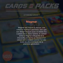 Carte Pokemon Magmar 36/102 Set de base Edition 1 PSA 9 - Image 4