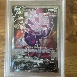 2021 Pokemon Sword Shield Fusion Strike Genesect V PSA 10 Full Art FA Alt #255 - Image 2